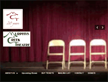 Tablet Screenshot of murphyscreektheatre.org